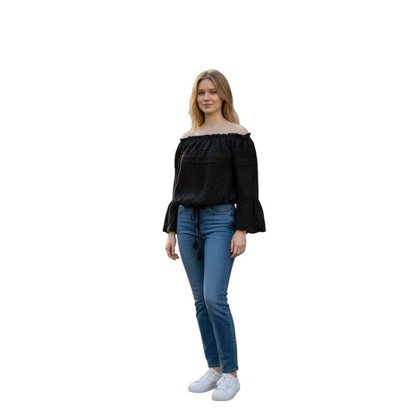Surf Gypsy Off The Shoulder Size Medium - Picture 1 of 4